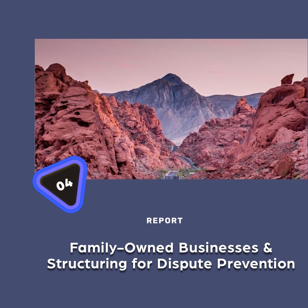 Family-Owned Businesses and Structuring for Dispute Prevention: Governance, Control and Capital Continuity